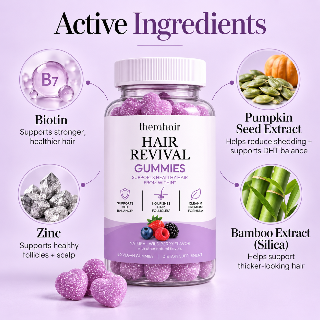 Hair Revival Gummies
