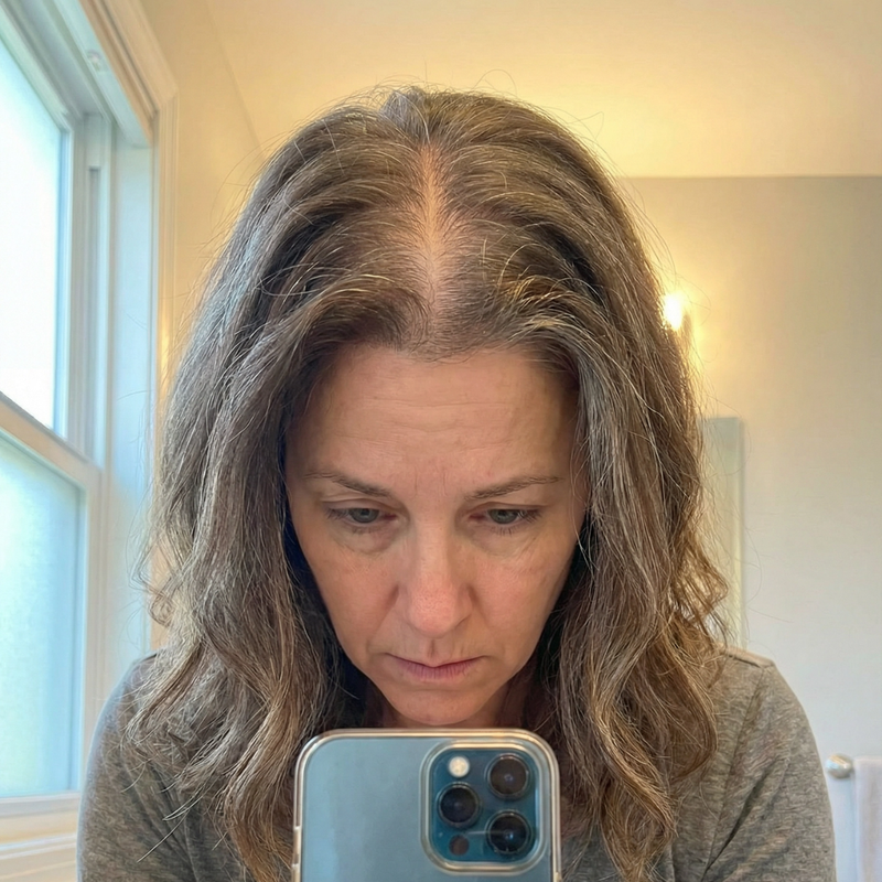Por qué cambia el cabello con la menopausia