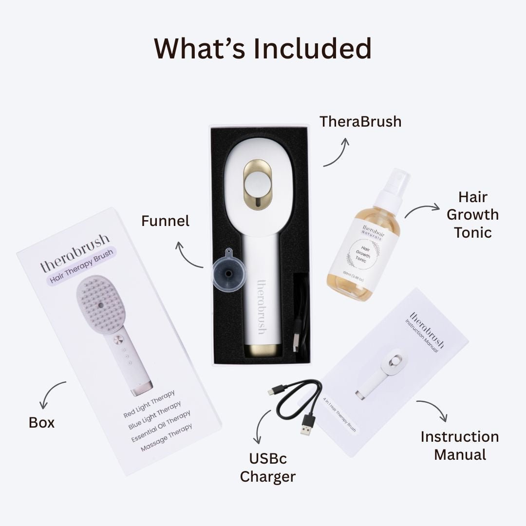 TheraBrush® The Natural 4in1 Hair Restoring Brush